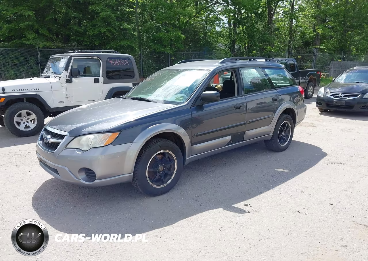2009 Subaru Outback 2.5I VIN:4S4BP60C897336531 - 2