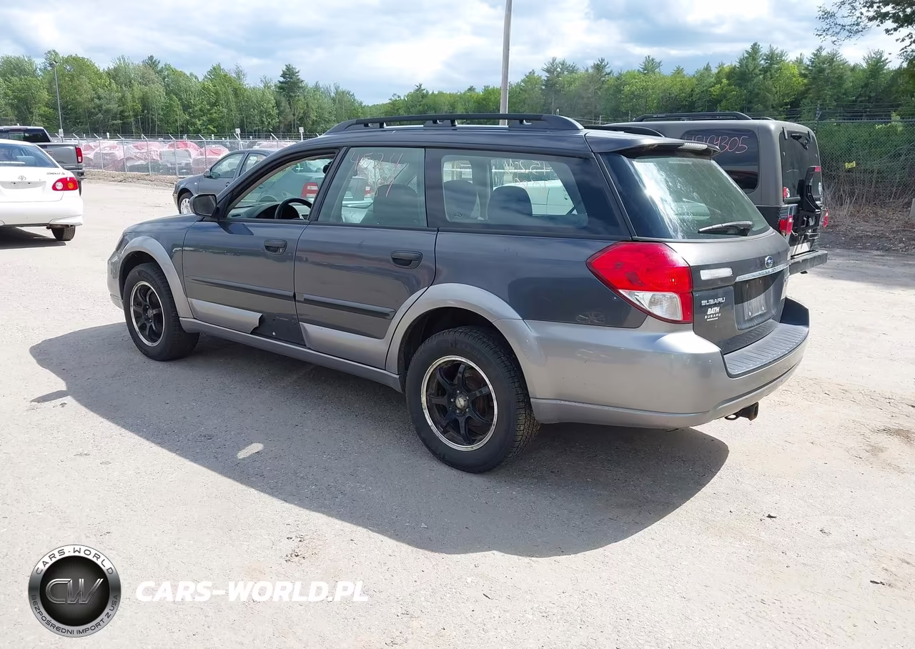 2009 Subaru Outback 2.5I VIN:4S4BP60C897336531 - 3