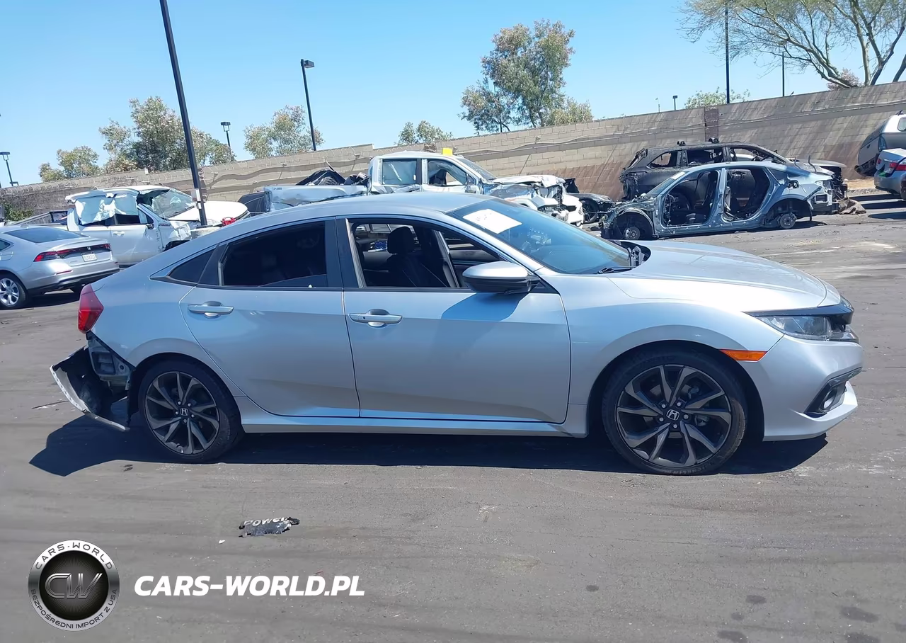 2020 Honda Civic Sport VIN:2HGFC2F85LH536535 - 13