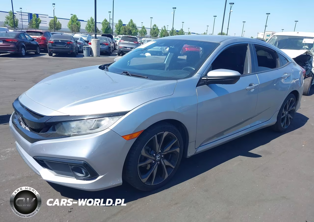 2020 Honda Civic Sport VIN:2HGFC2F85LH536535 - 2