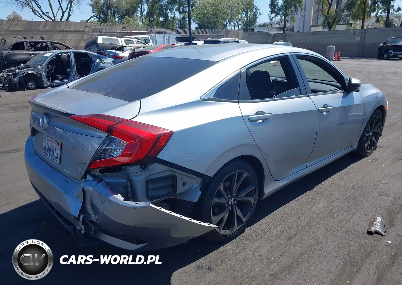2020 Honda Civic Sport VIN:2HGFC2F85LH536535 - 4