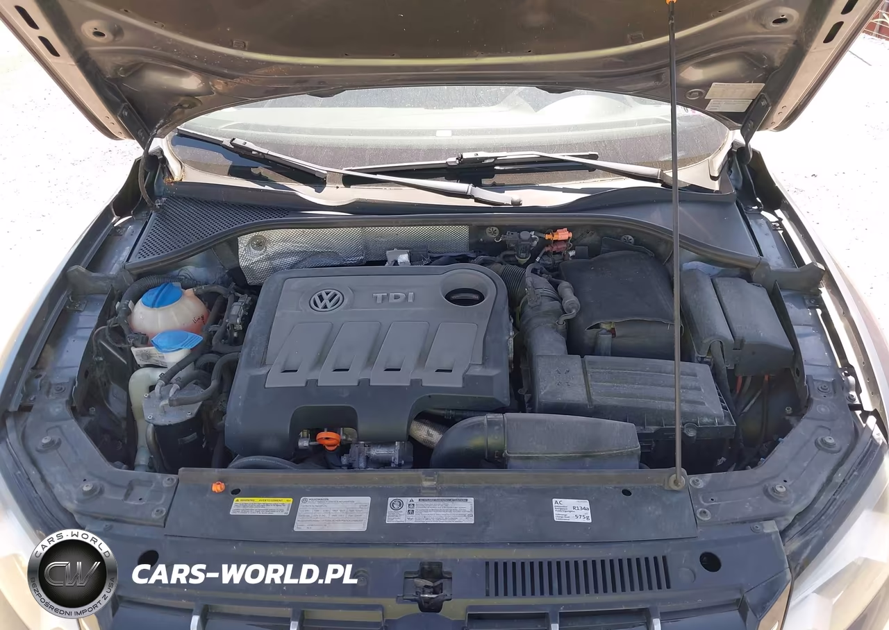 2013 Volkswagen Passat 2.0L Tdi Se VIN:1VWBN7A30DC048983 - 10