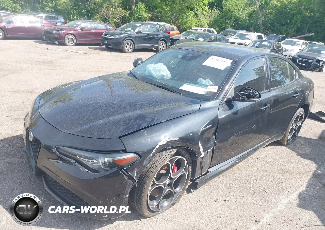 2022 Alfa Romeo Giulia Veloce Awd VIN:ZARFANBN0N7665322 - 2