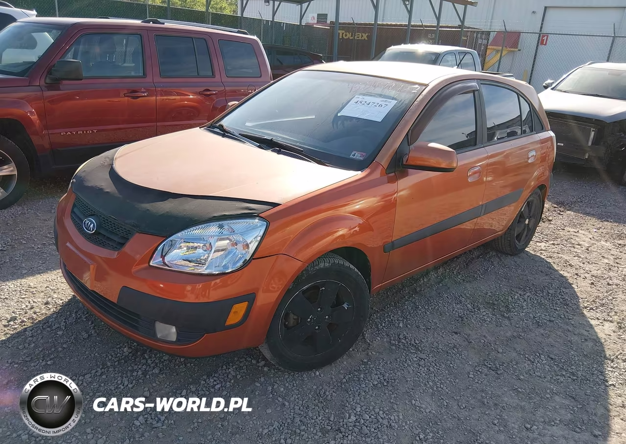 2008 Kia Rio5 Sx VIN:KNADE163886361783 - 2