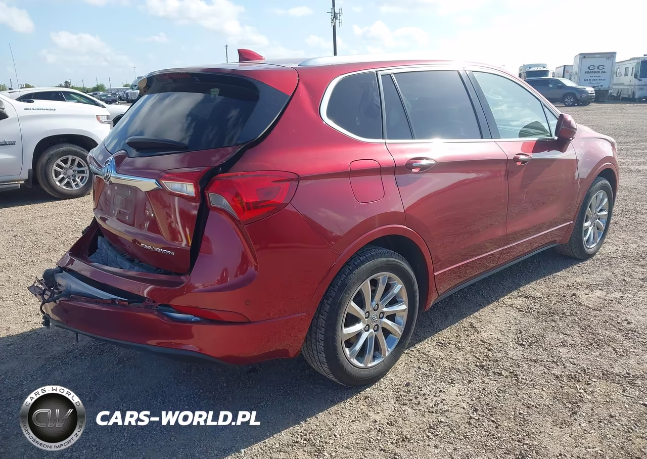 2019 Buick Envision Fwd Essence VIN:LRBFXCSA2KD000878 - 4