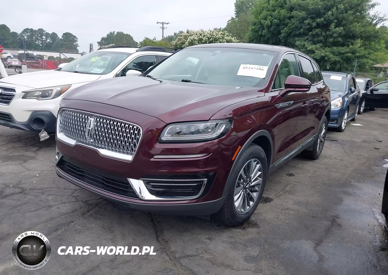 2020 Lincoln Nautilus Standard VIN:2LMPJ6J93LBL13333 - 2