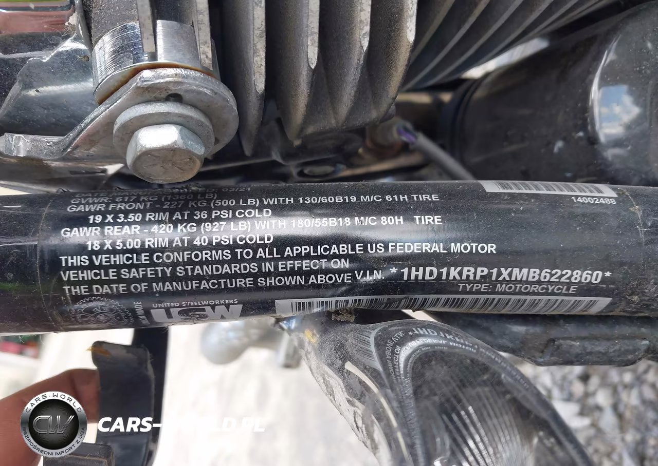 2021 Harley-Davidson Flhxs VIN:1HD1KRP1XMB622860 - 10