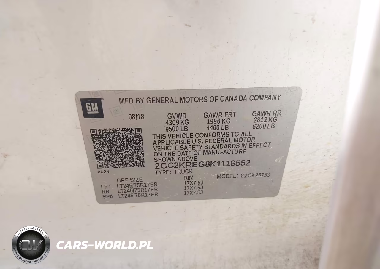 2019 Chevrolet Silverado 2500Hd Wt VIN:2GC2KREG8K1116552 - 9