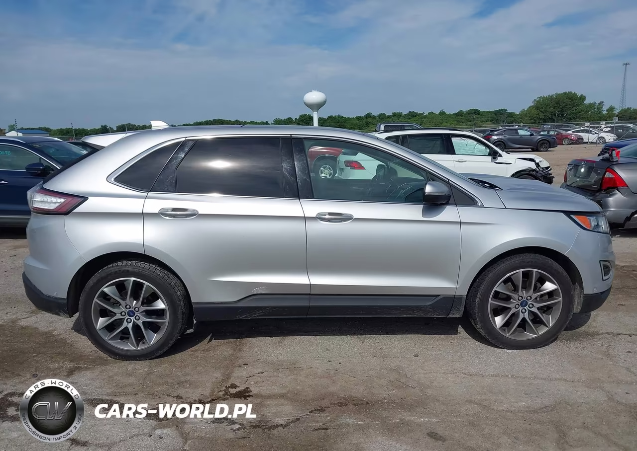 2015 Ford Edge Titanium VIN:2FMPK4K97FBC12117 - 13
