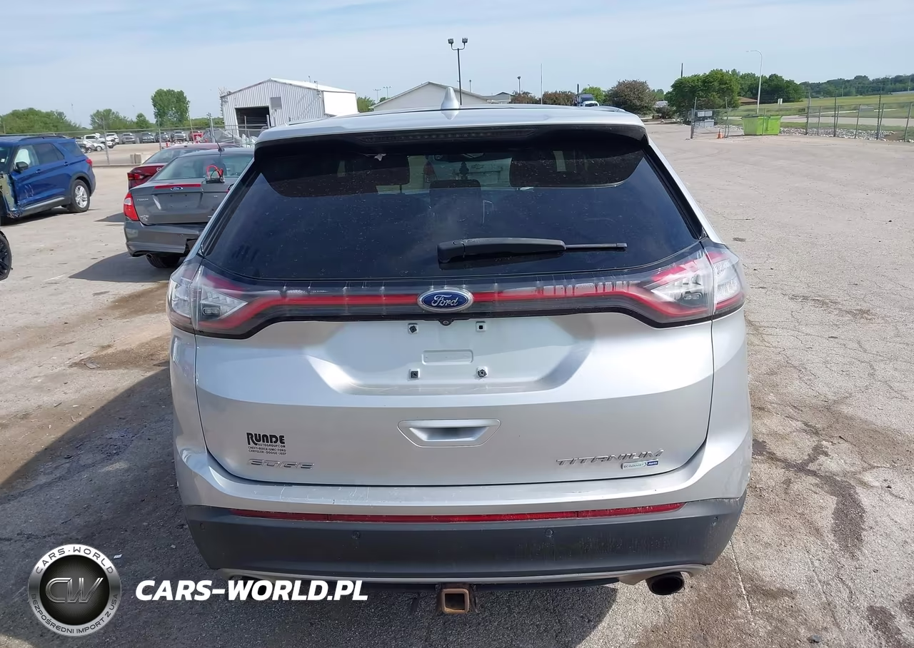 2015 Ford Edge Titanium VIN:2FMPK4K97FBC12117 - 16