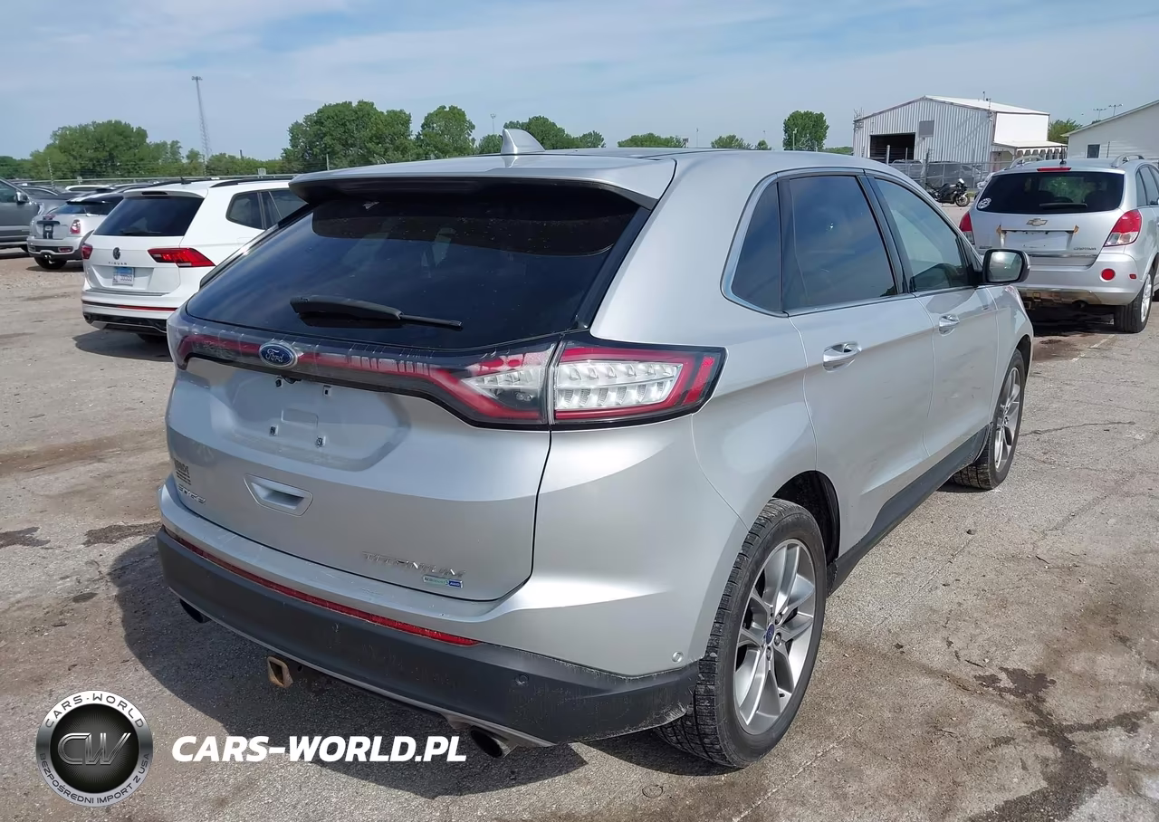 2015 Ford Edge Titanium VIN:2FMPK4K97FBC12117 - 4