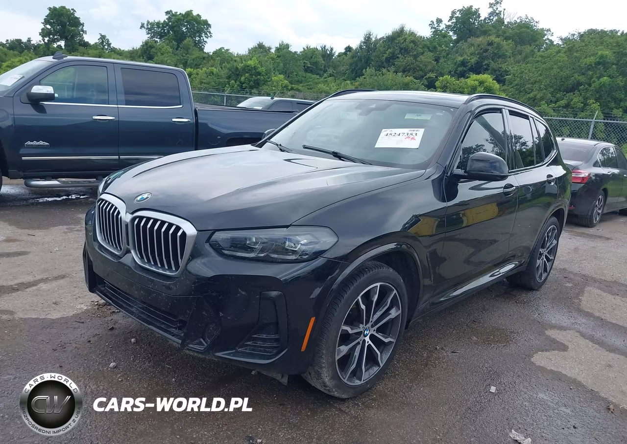 2022 BMW X3 Sdrive30I VIN:5UX43DP07N9M35668 - 2