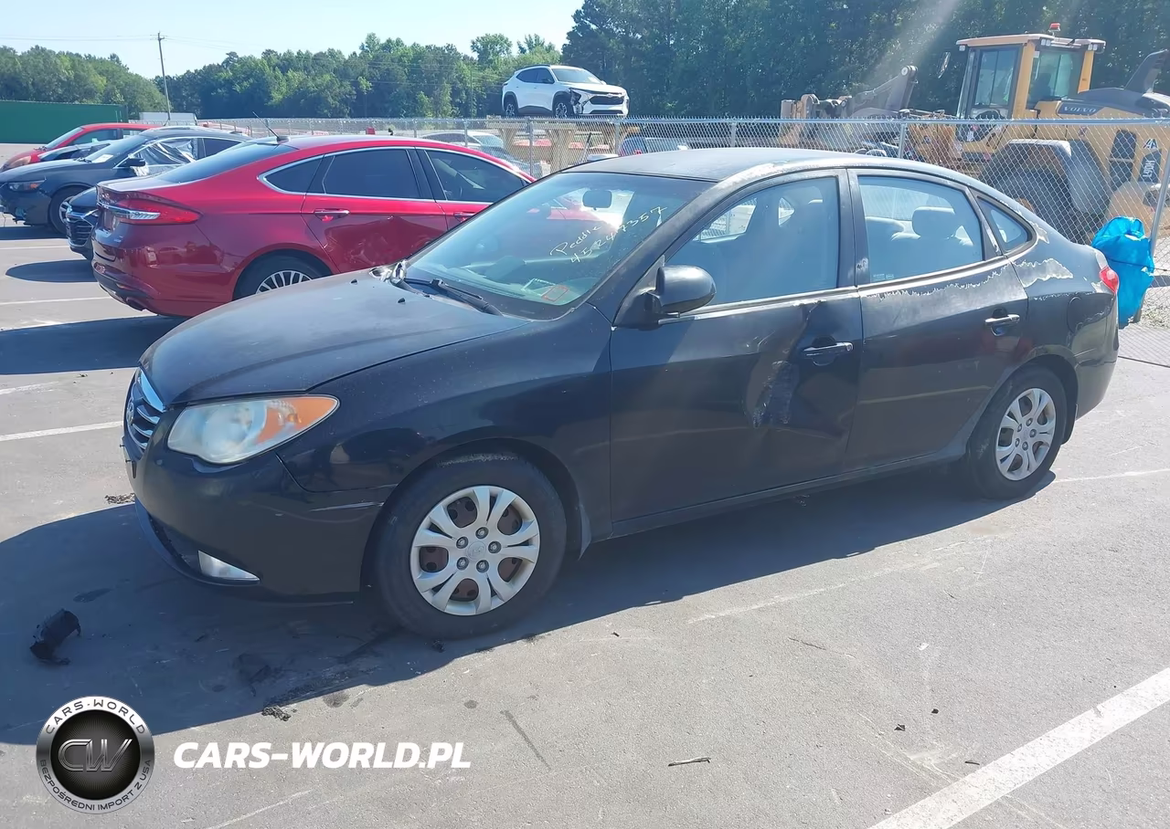 2010 Hyundai Elantra Gls VIN:KMHDU4AD5AU019180 - 2