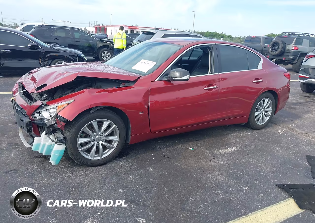 2014 Infiniti Q50 Premium-Sport VIN:JN1BV7AP0EM686686 - 2