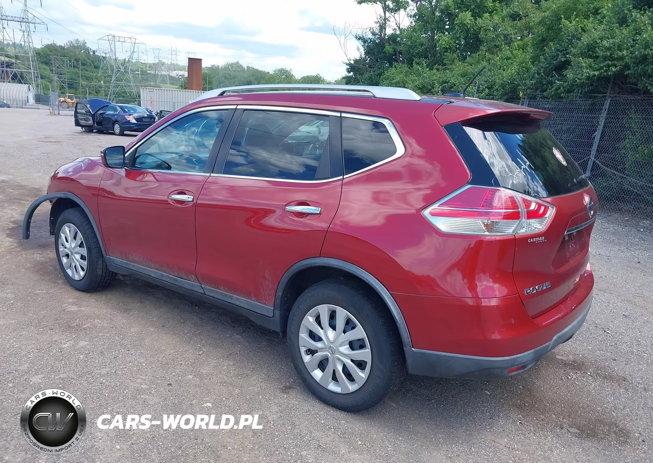 2016 Nissan Rogue S VIN:KNMAT2MV2GP673306 - 3
