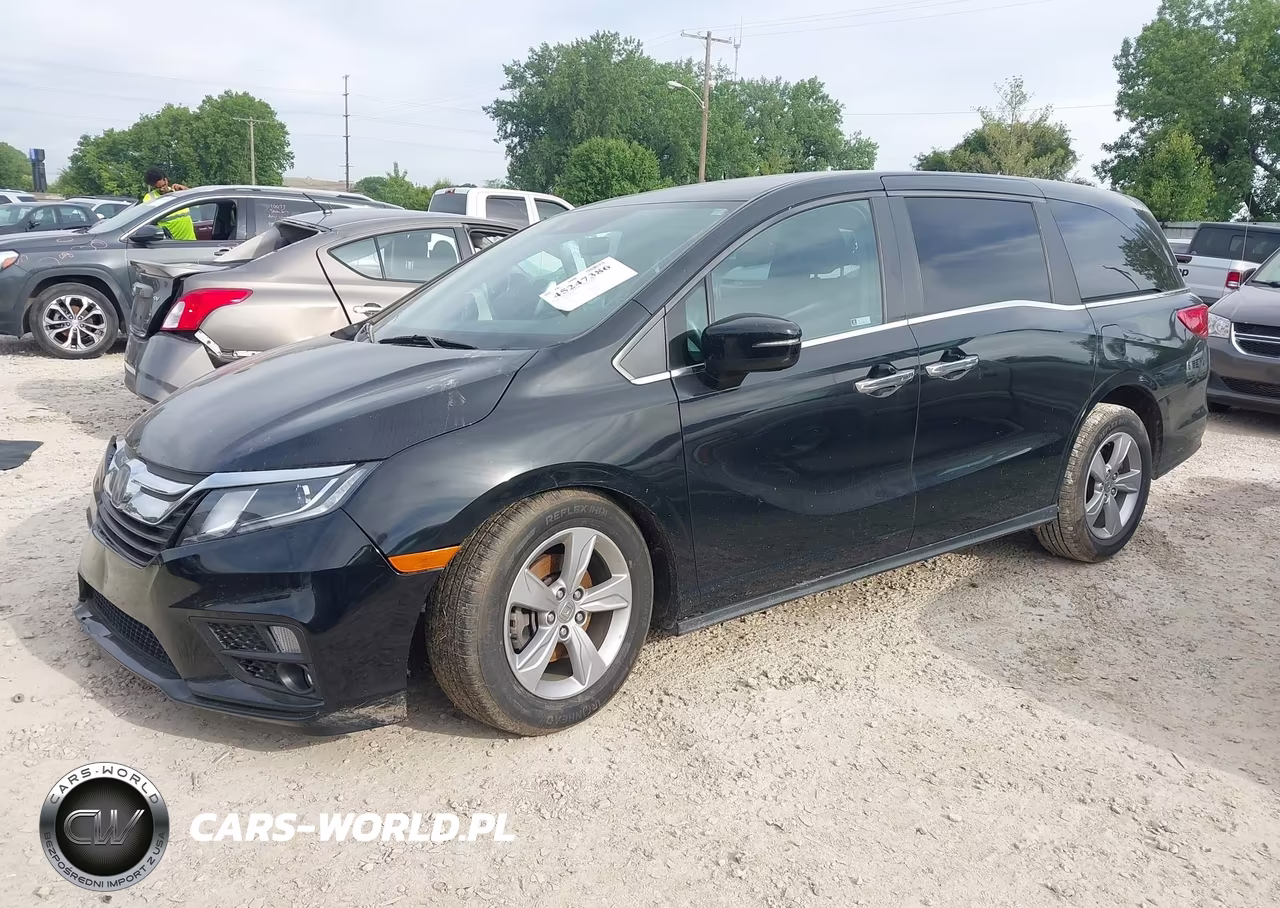 2020 Honda Odyssey Ex-L-Ex-L W-Navi Res VIN:5FNRL6H79LB050548 - 2