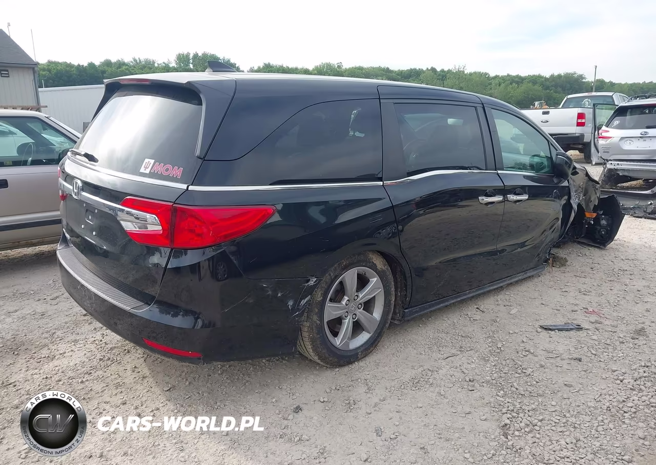 2020 Honda Odyssey Ex-L-Ex-L W-Navi Res VIN:5FNRL6H79LB050548 - 4