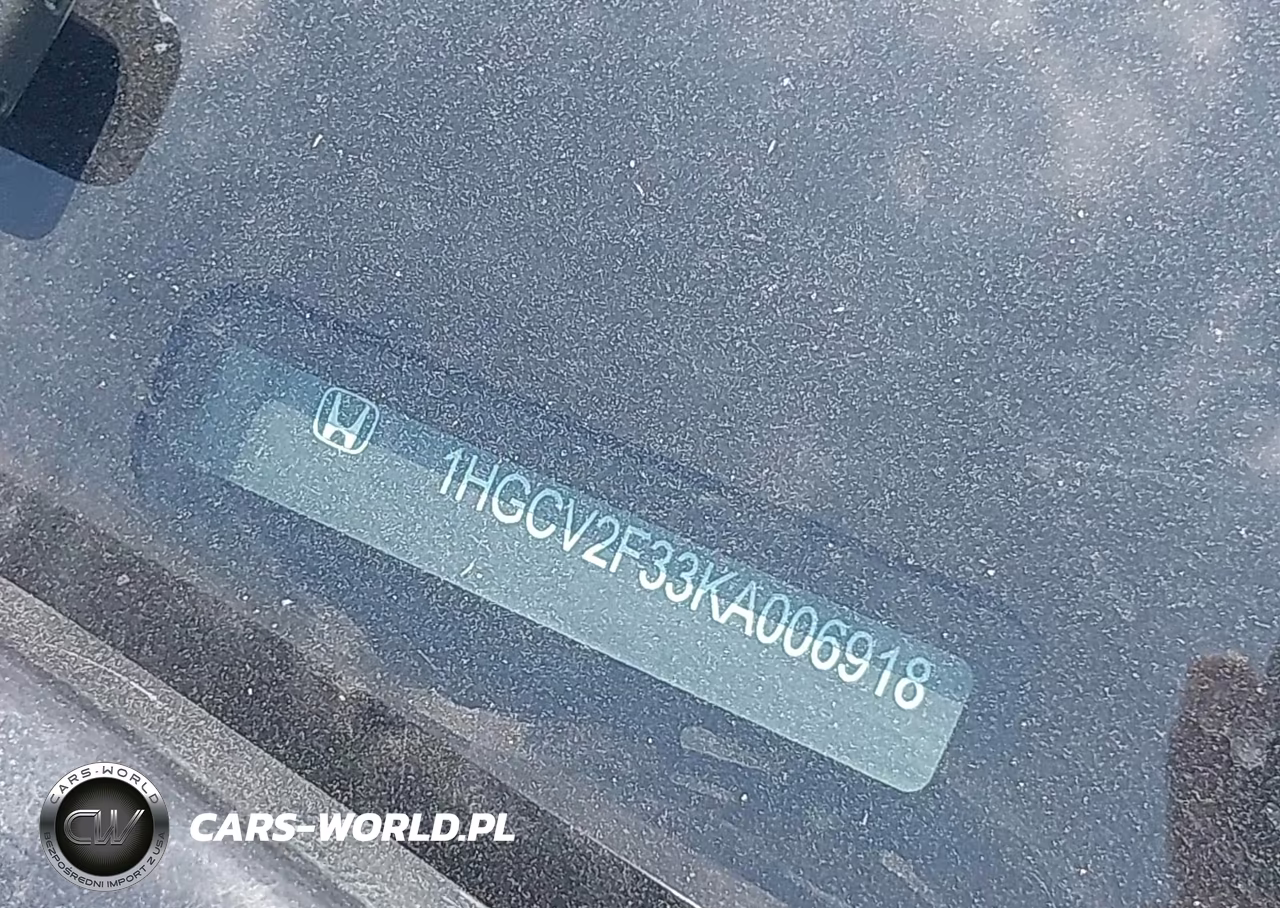 2019 Honda Accord Sport 2.0T VIN:1HGCV2F33KA006918 - 18