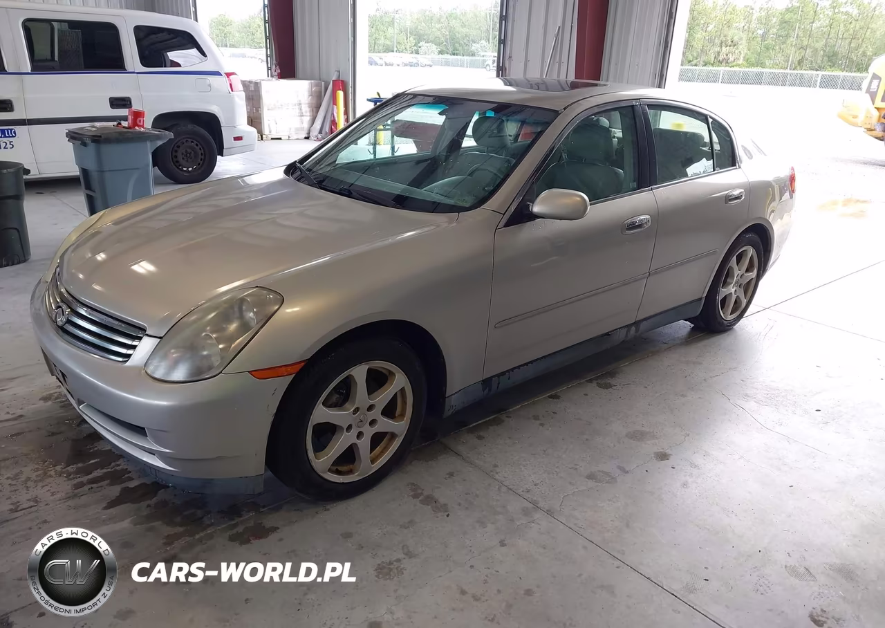 2003 Infiniti G35 Luxury Leather VIN:JNKCV51E63M302622 - 2