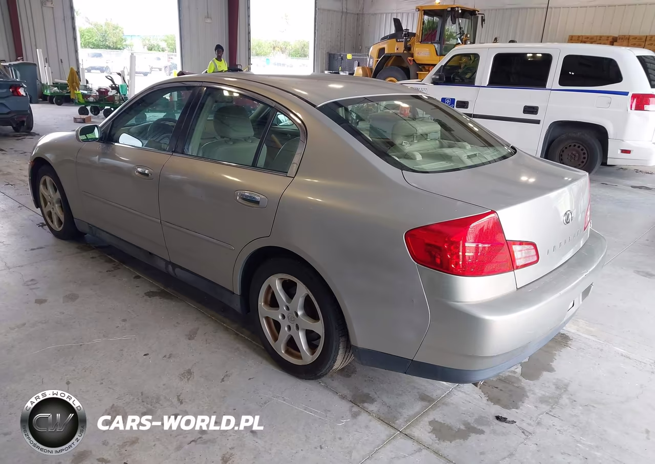2003 Infiniti G35 Luxury Leather VIN:JNKCV51E63M302622 - 3
