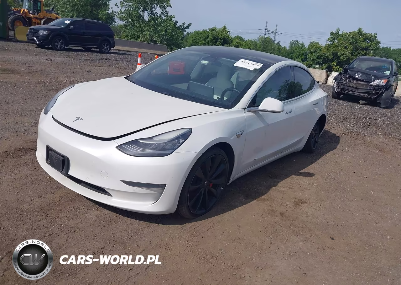 2020 Tesla Model 3 Performance Dual Motor All-Wheel Drive VIN:5YJ3E1EC2LF784243 - 2