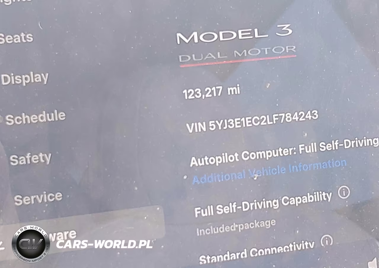 2020 Tesla Model 3 Performance Dual Motor All-Wheel Drive VIN:5YJ3E1EC2LF784243 - 7