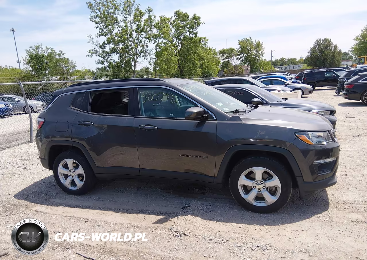 2018 Jeep Compass Latitude Fwd VIN:3C4NJCBB6JT377018 - 12