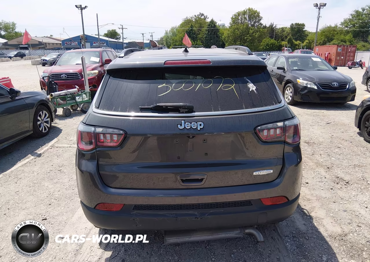 2018 Jeep Compass Latitude Fwd VIN:3C4NJCBB6JT377018 - 15