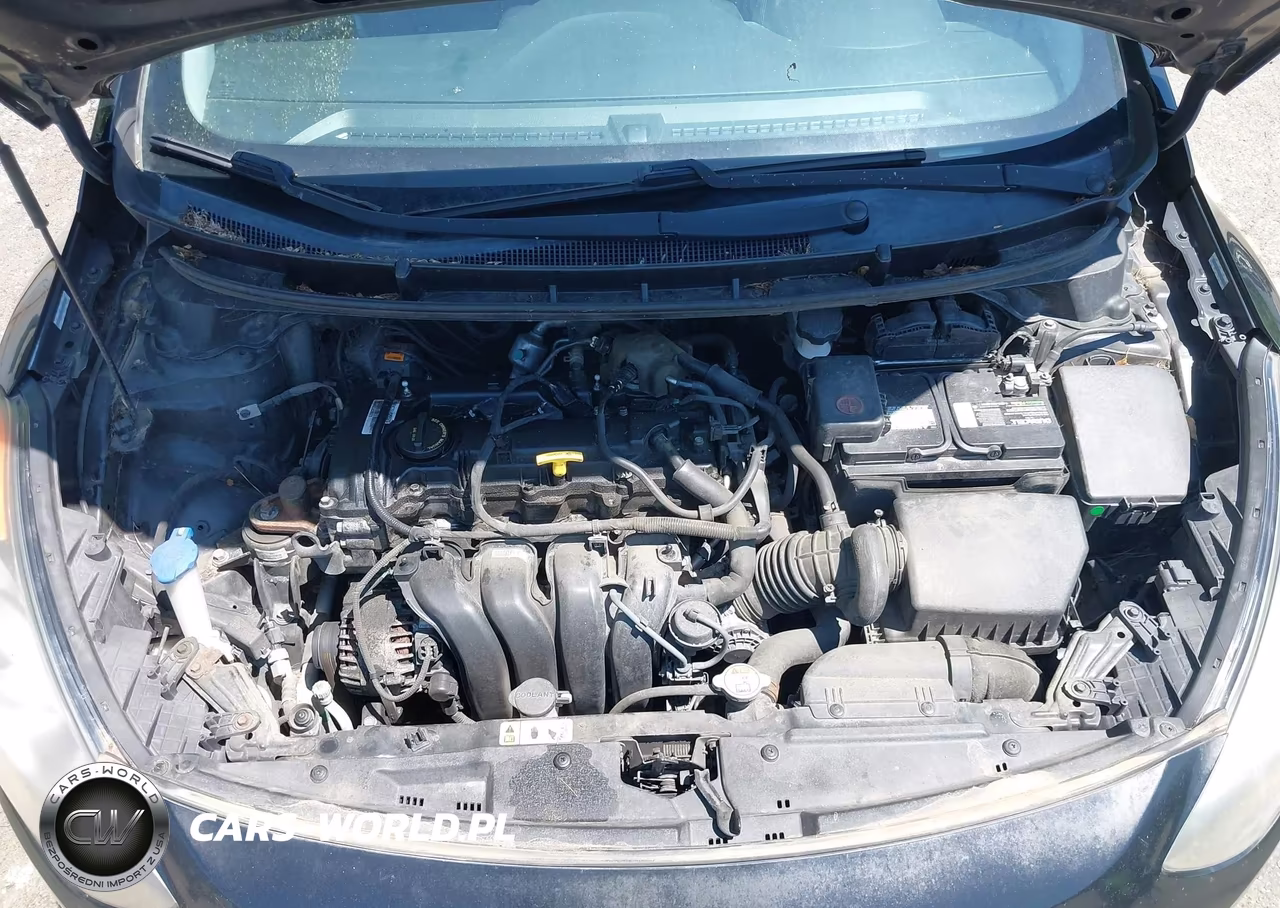 2014 Hyundai Elantra Gt Base W-Blue VIN:KMHD35LHXEU195236 - 10