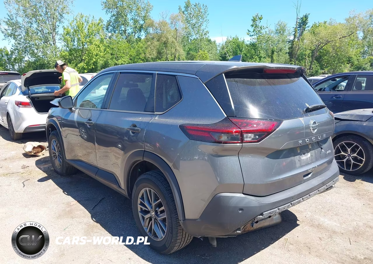 2021 Nissan Rogue S Intelligent Awd VIN:5N1AT3AB8MC732096 - 3