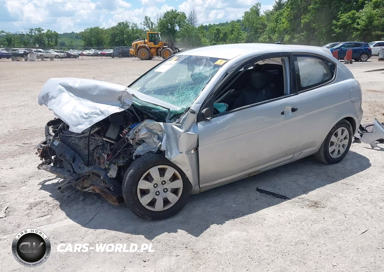 2009 Hyundai Accent Gs VIN:KMHCM36C89U113698 - 2