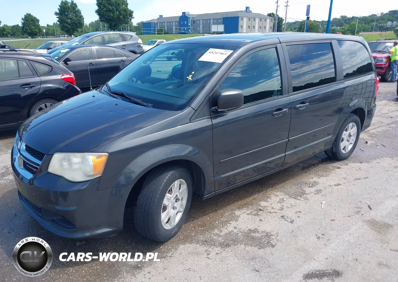 2012 Dodge Grand Caravan Se-Avp VIN:2C4RDGBG0CR317706 - 2