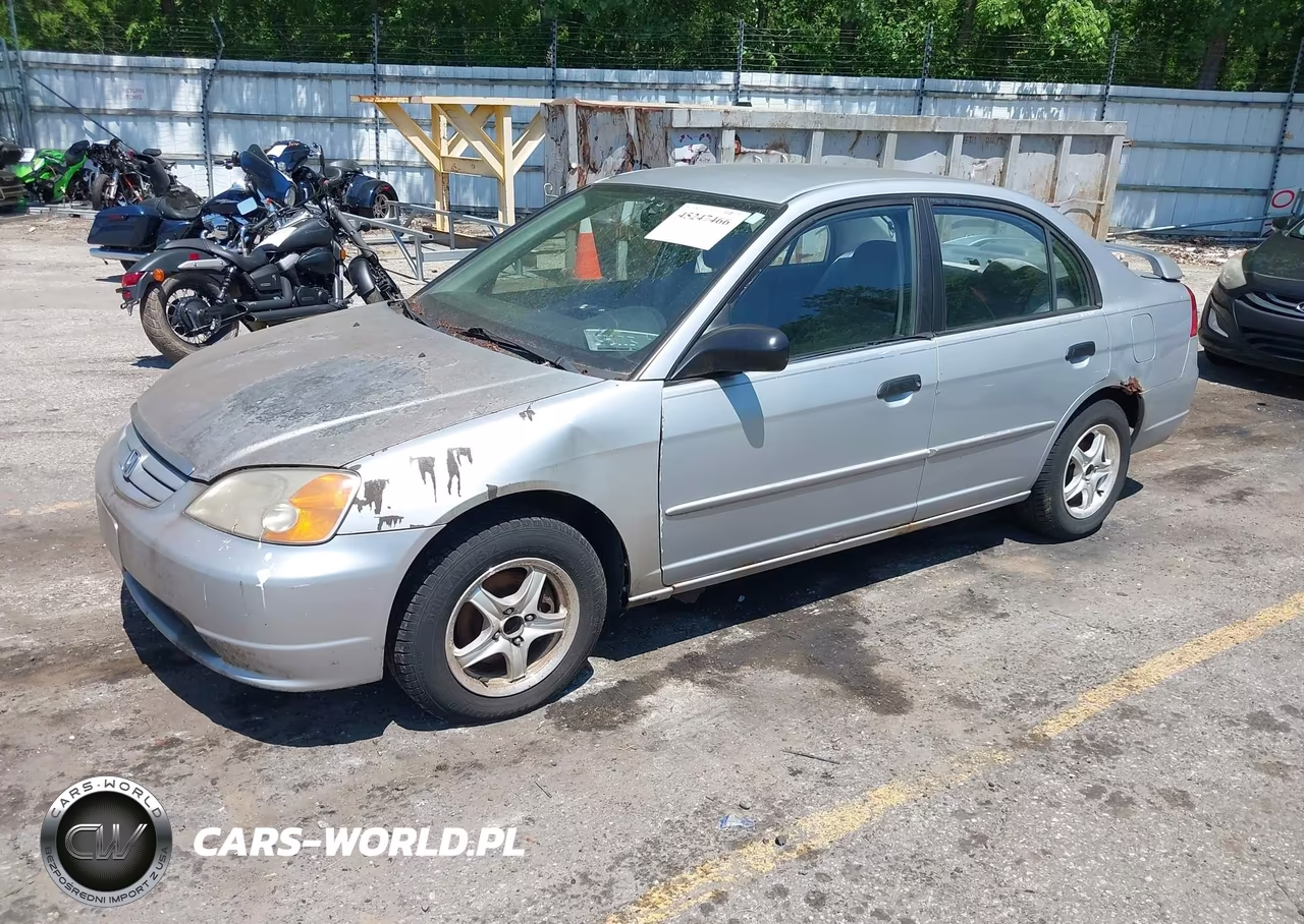 2001 Honda Civic Lx VIN:1HGES16531L073065 - 2
