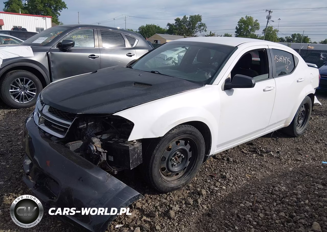 2012 Dodge Avenger Se VIN:1C3CDZAB5CN110480 - 2