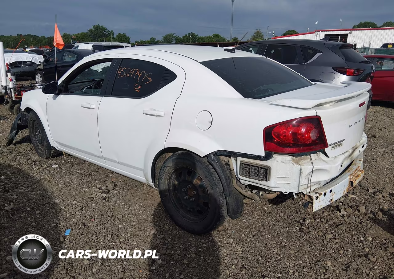 2012 Dodge Avenger Se VIN:1C3CDZAB5CN110480 - 3