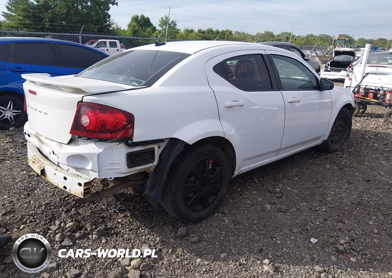 2012 Dodge Avenger Se VIN:1C3CDZAB5CN110480 - 4