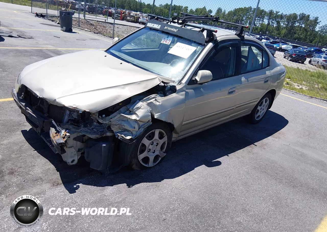2001 Hyundai Elantra Gls VIN:KMHDN45D01U079262 - 2