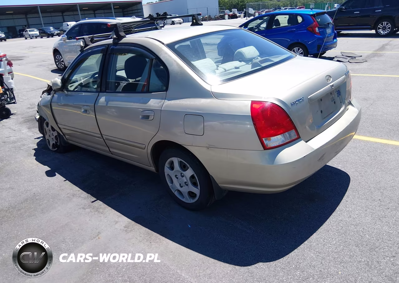 2001 Hyundai Elantra Gls VIN:KMHDN45D01U079262 - 3