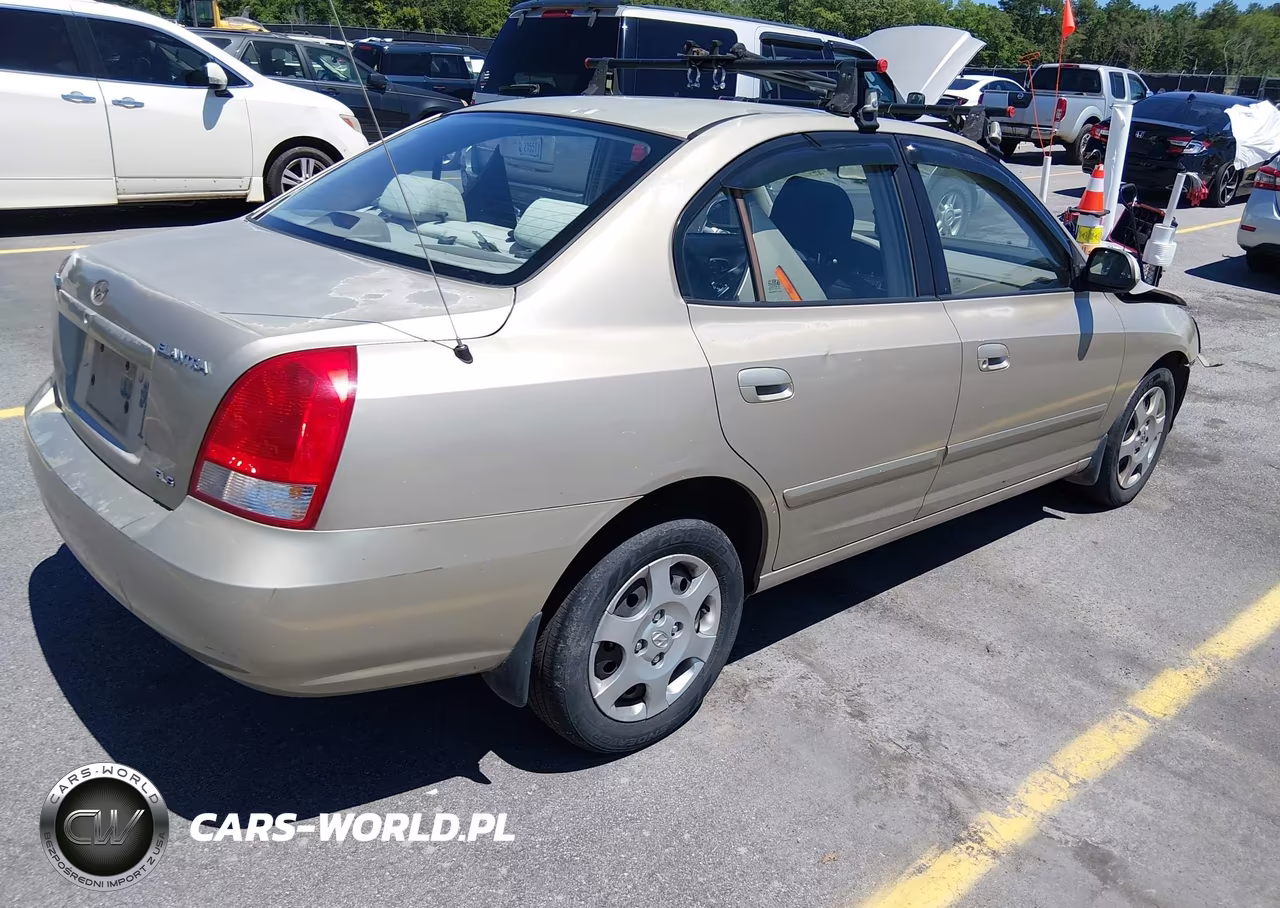 2001 Hyundai Elantra Gls VIN:KMHDN45D01U079262 - 4