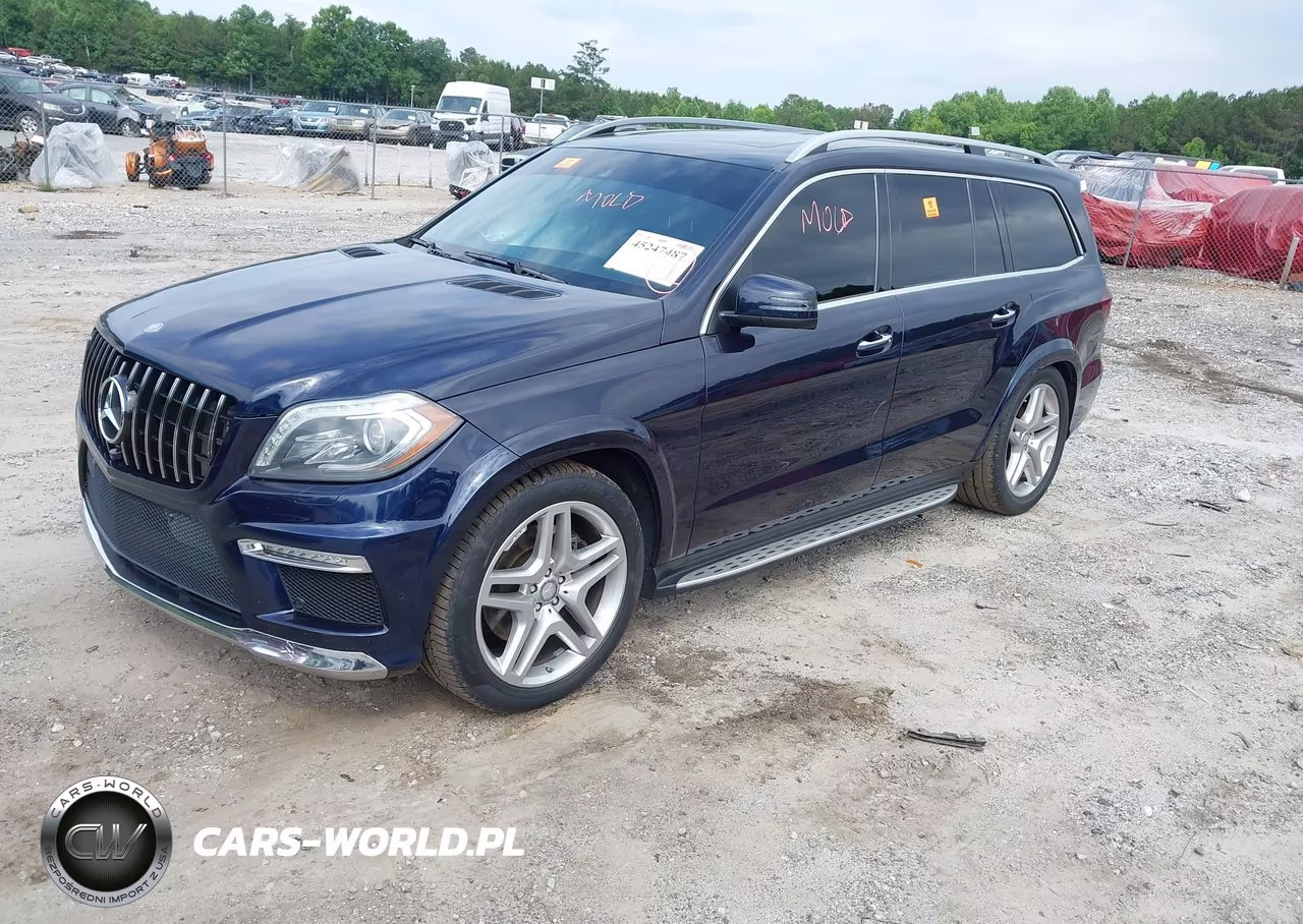 2014 Mercedes-Benz Gl 550 4Matic VIN:4JGDF7DE0EA377763 - 2