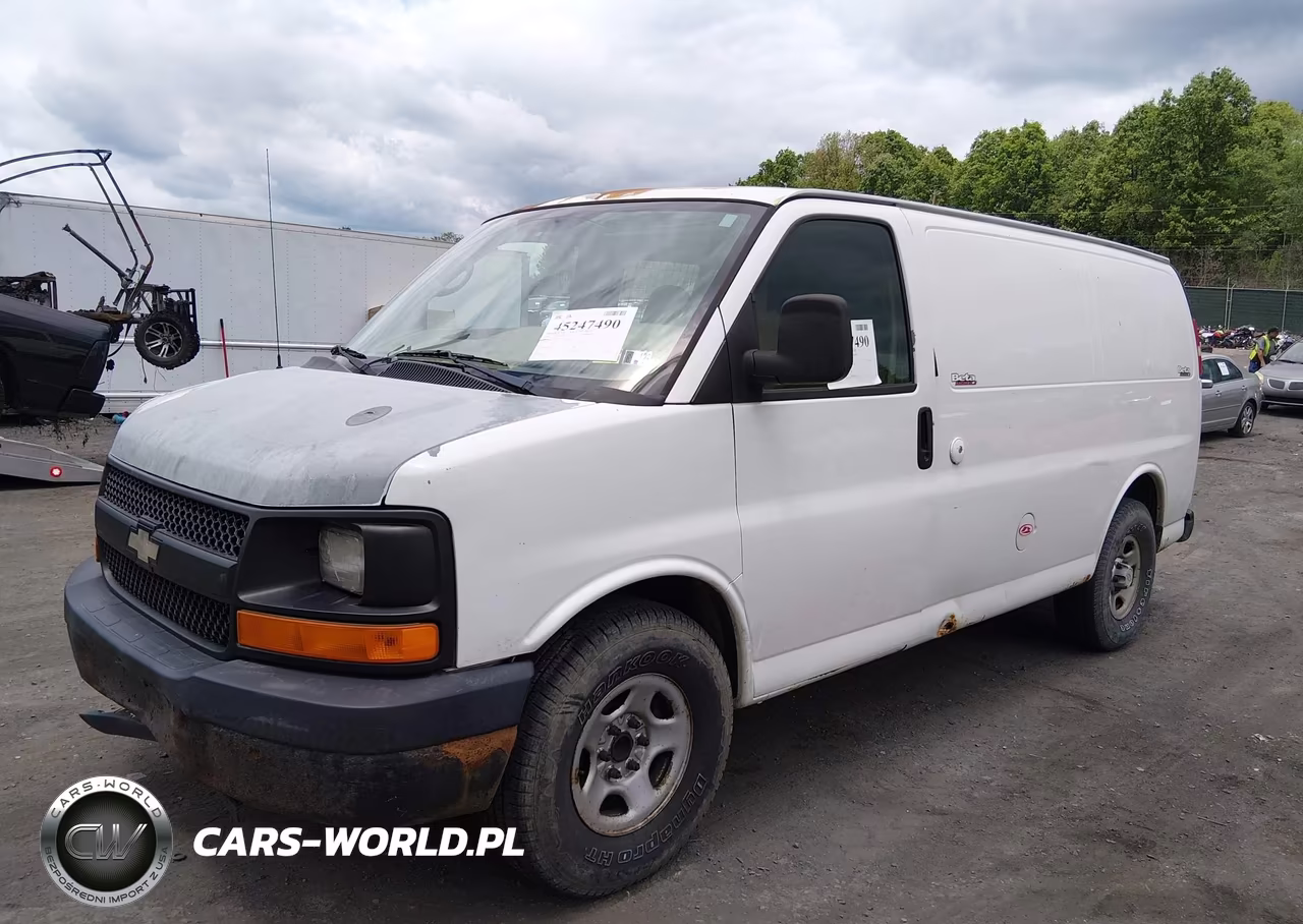 2007 Chevrolet Express Work Van VIN:1GCFG15X371228385 - 2