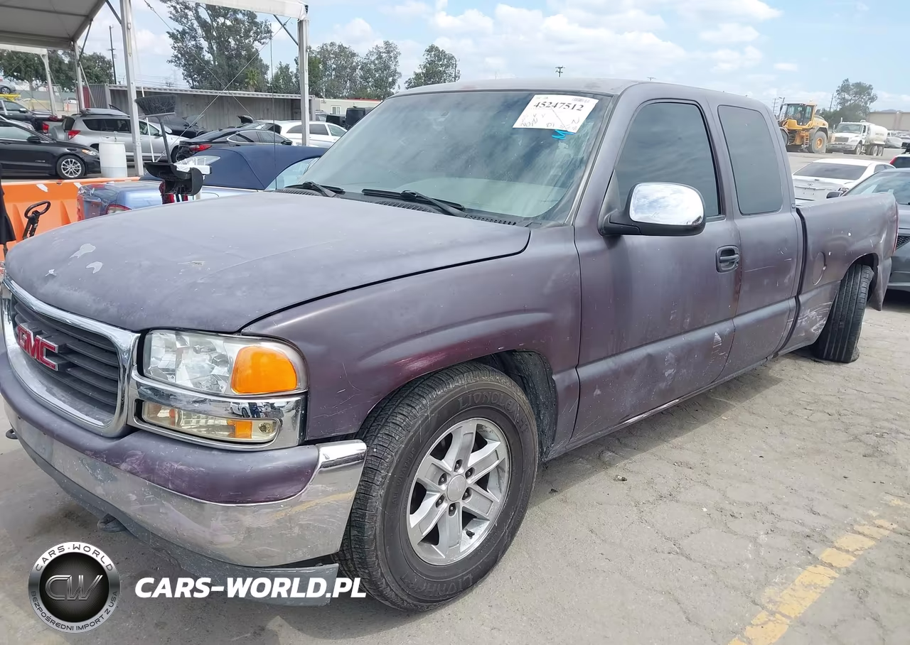 2002 GMC Sierra 1500 Sle VIN:2GTEC19V121206386 - 2