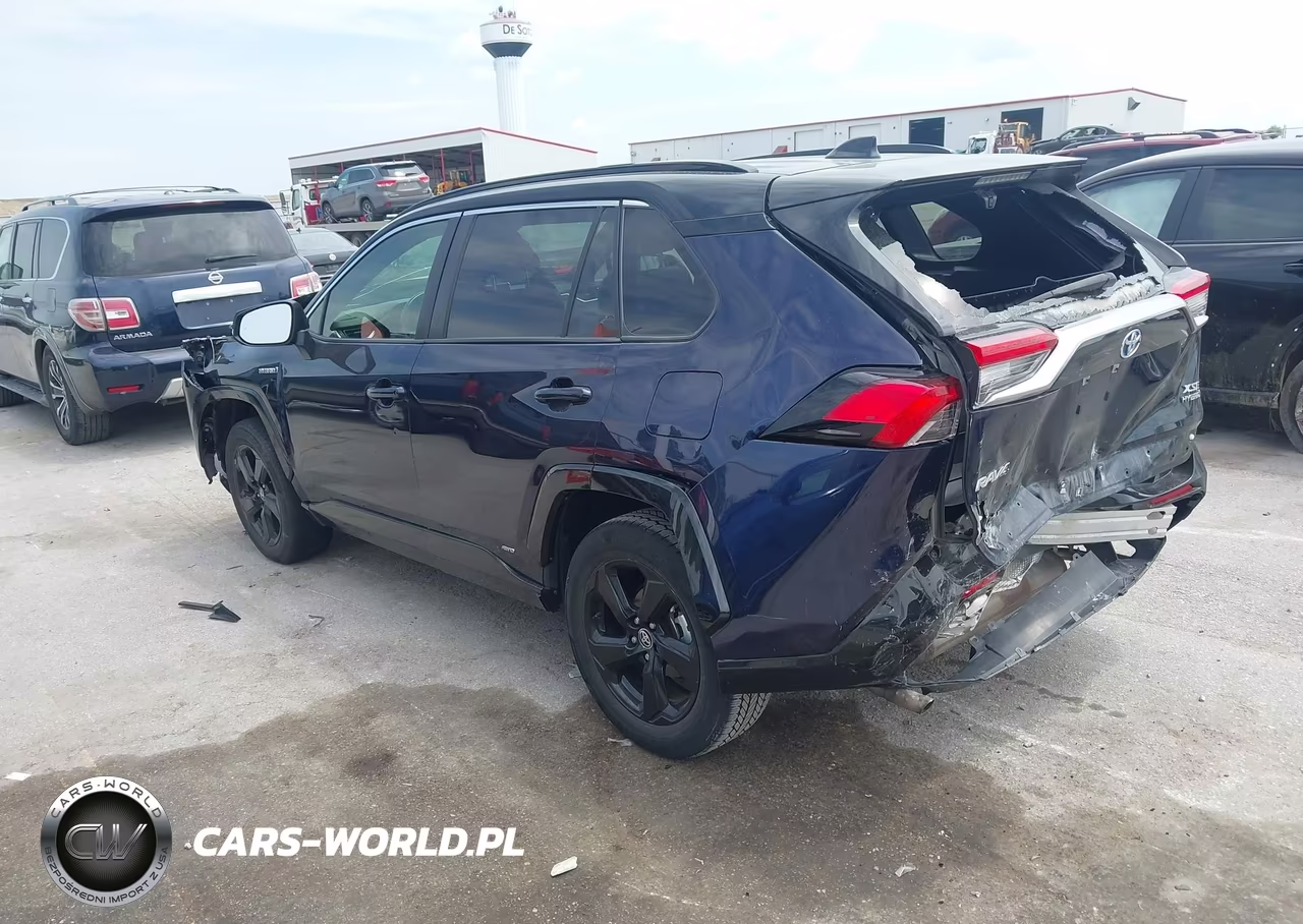 2020 Toyota Rav4 Hybrid Xse VIN:JTMEWRFV4LD544221 - 3