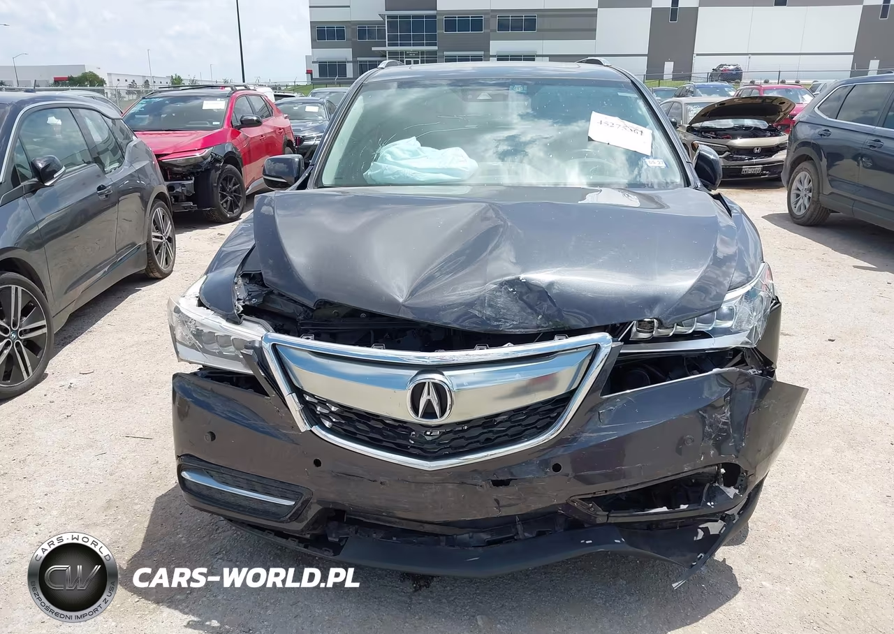 2016 Acura Mdx Advance Entertainment Packages-Advance Package VIN:5FRYD4H98GB015664 - 11