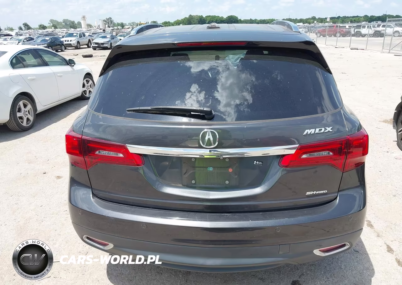 2016 Acura Mdx Advance Entertainment Packages-Advance Package VIN:5FRYD4H98GB015664 - 15