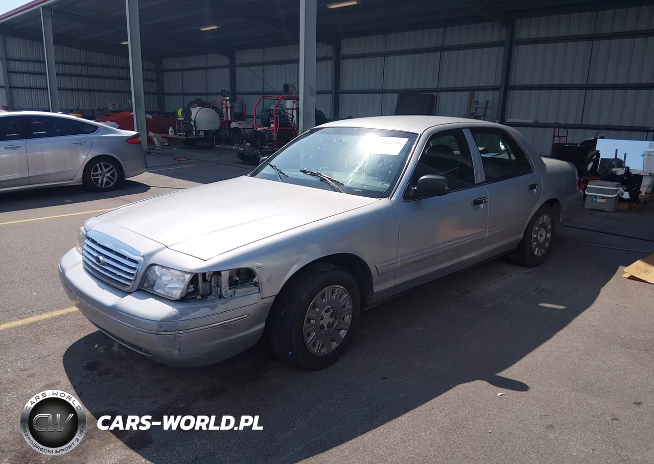 2003 Ford Crown Victoria Police VIN:2FAHP71W33X205012 - 2