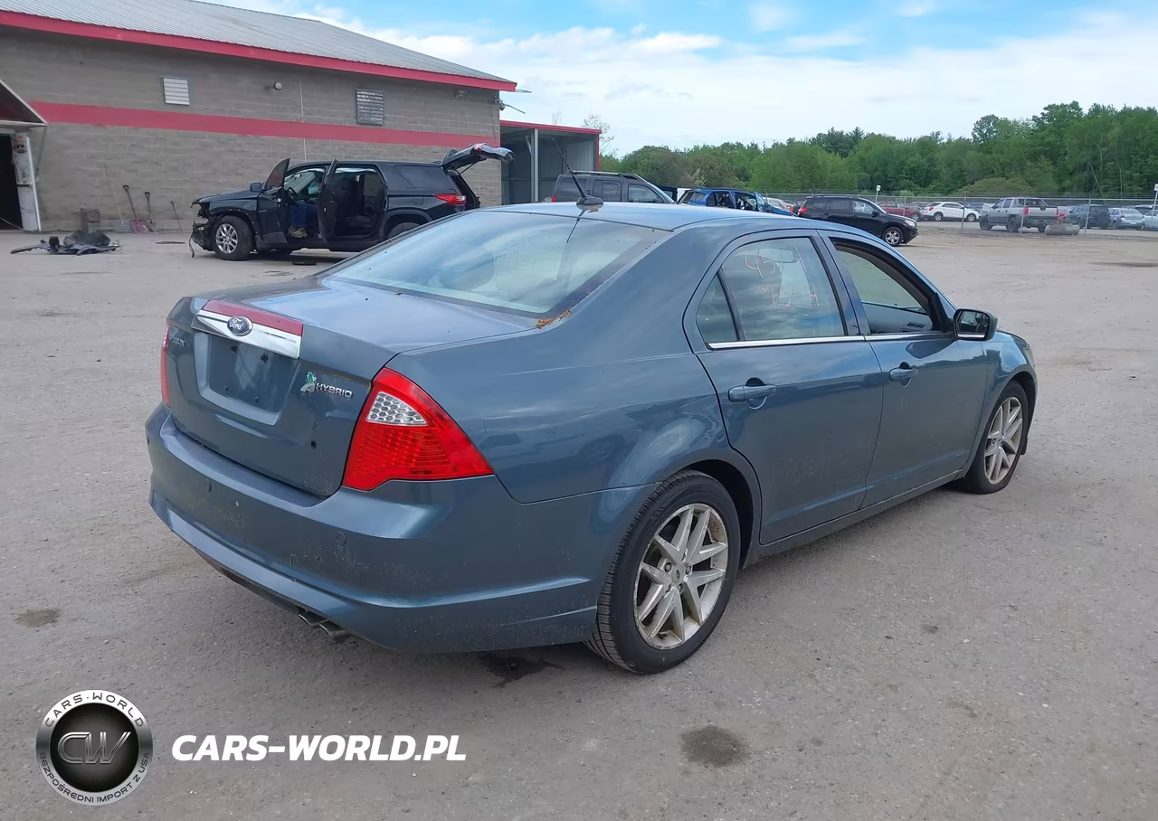 2012 Ford Fusion Hybrid VIN:3FADP0L3XCR160013 - 4