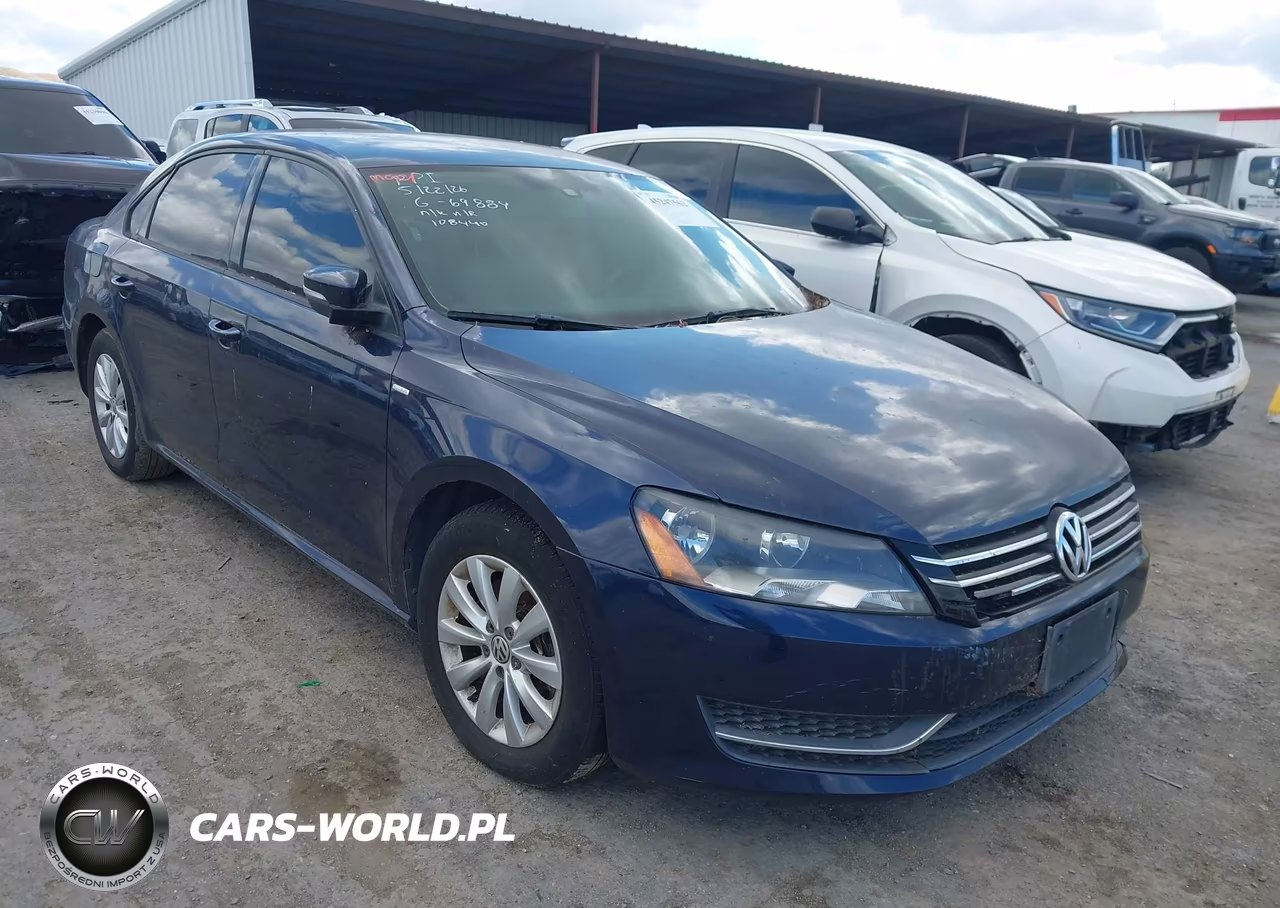 2014 Volkswagen Passat 1.8T Wolfsburg Edition VIN:1VWAT7A37EC108440 - 1