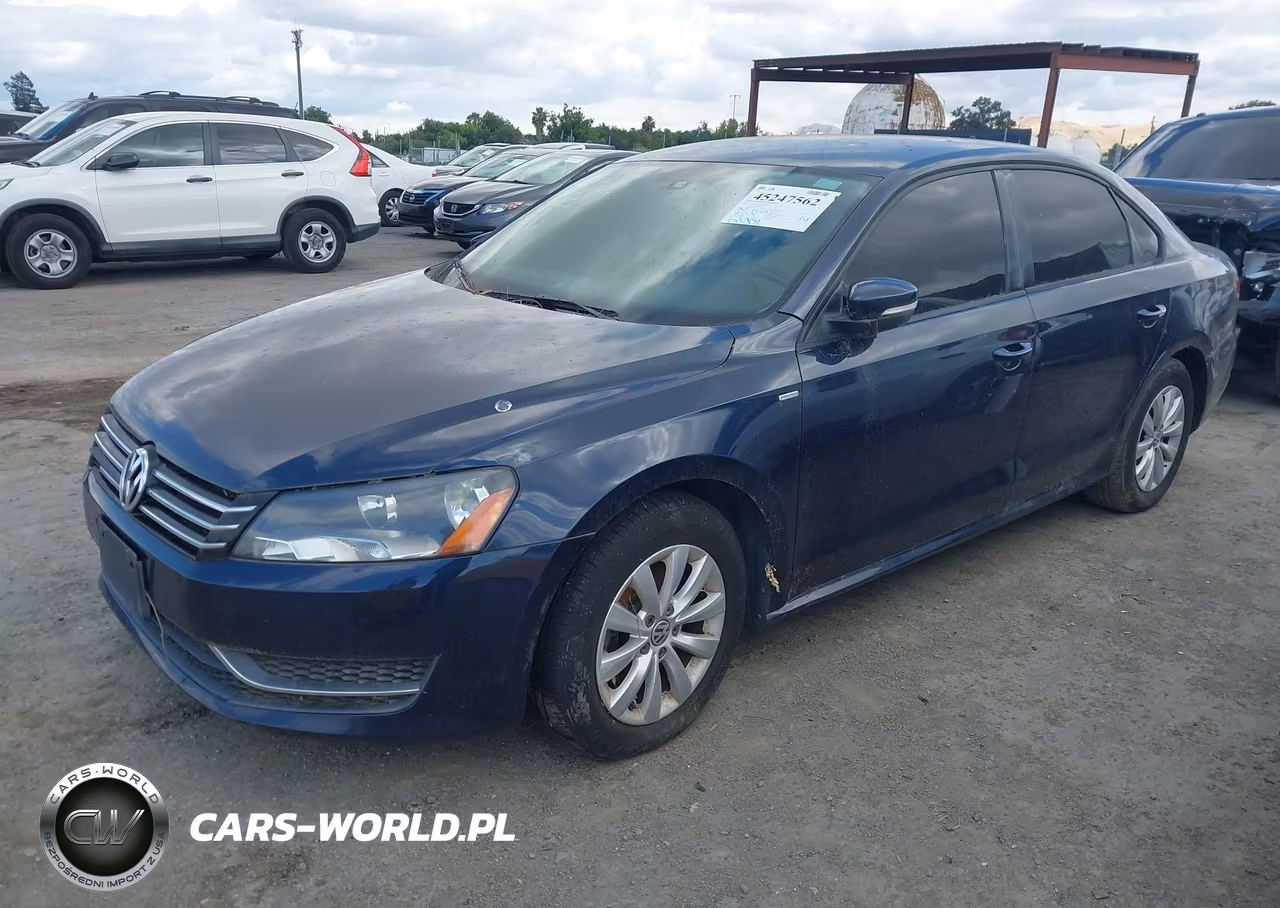 2014 Volkswagen Passat 1.8T Wolfsburg Edition VIN:1VWAT7A37EC108440 - 2