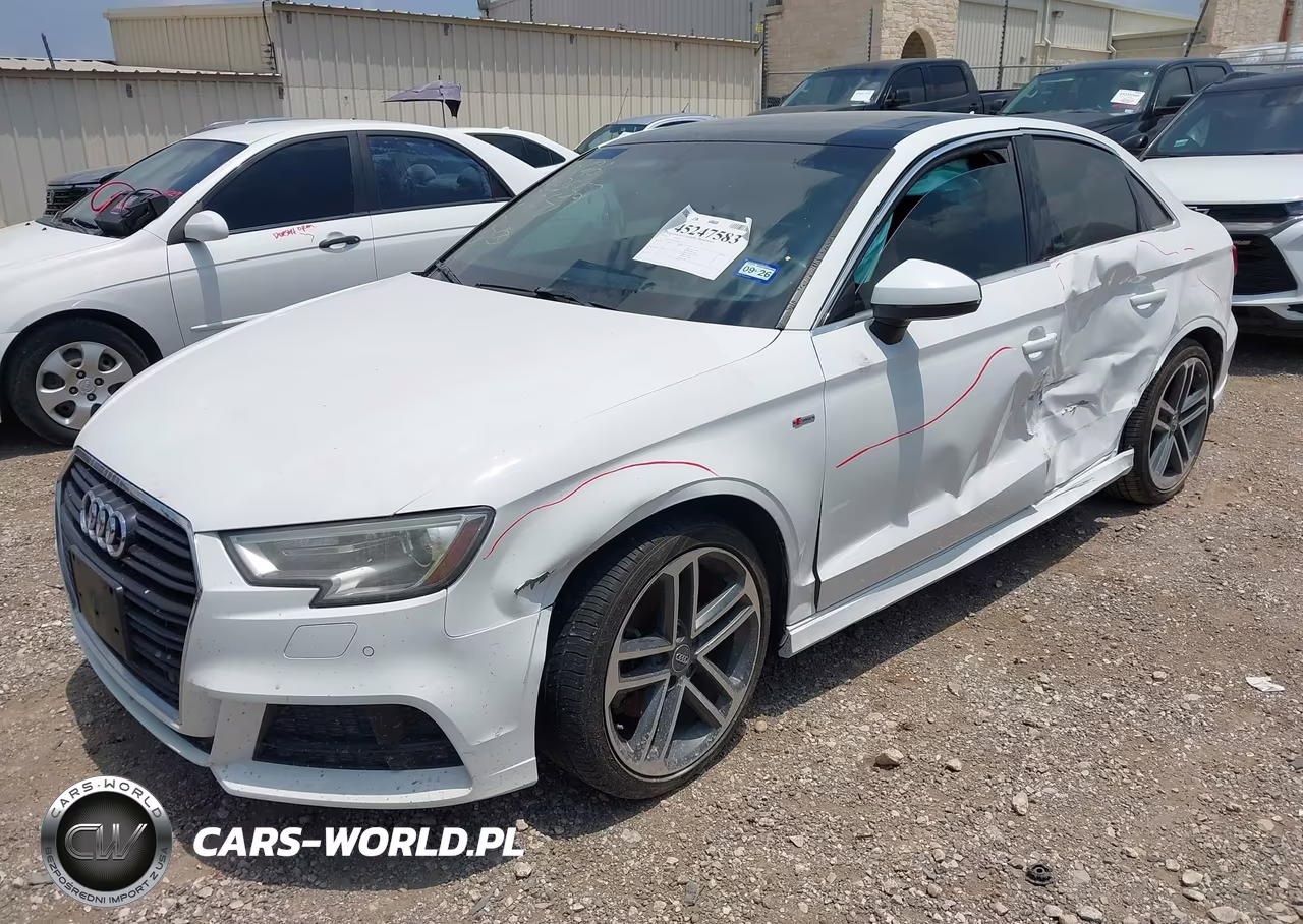 2018 Audi A3 2.0T Premium-2.0T Tech Premium VIN:WAUGUGFFXJ1037671 - 2
